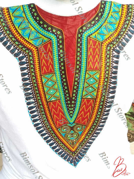 unisex Dashiki prints on T-Shirts