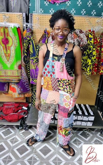 Multipatch Cotton Jumpsuit