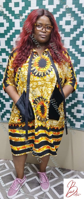 Bola Ankara Kaftan Dress