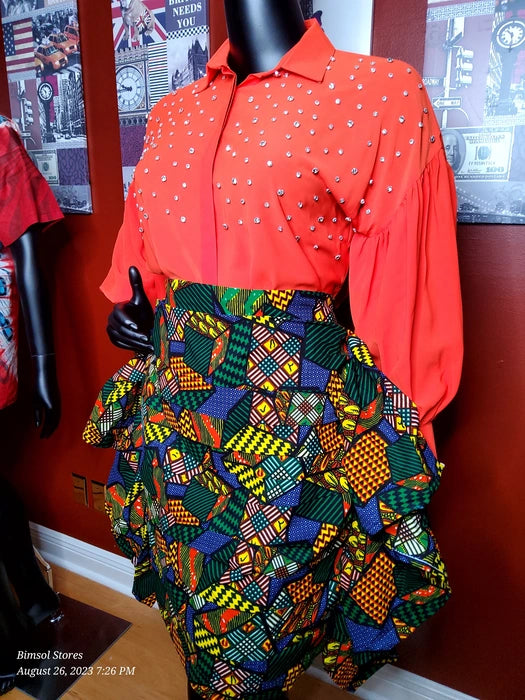 Ajoke-Ade Ankara skirt