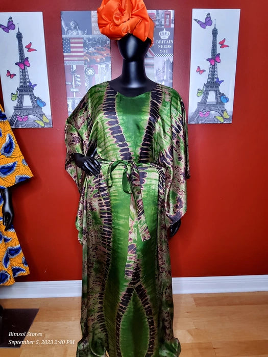 Debimpe Tie & Dye Kaftan Dress