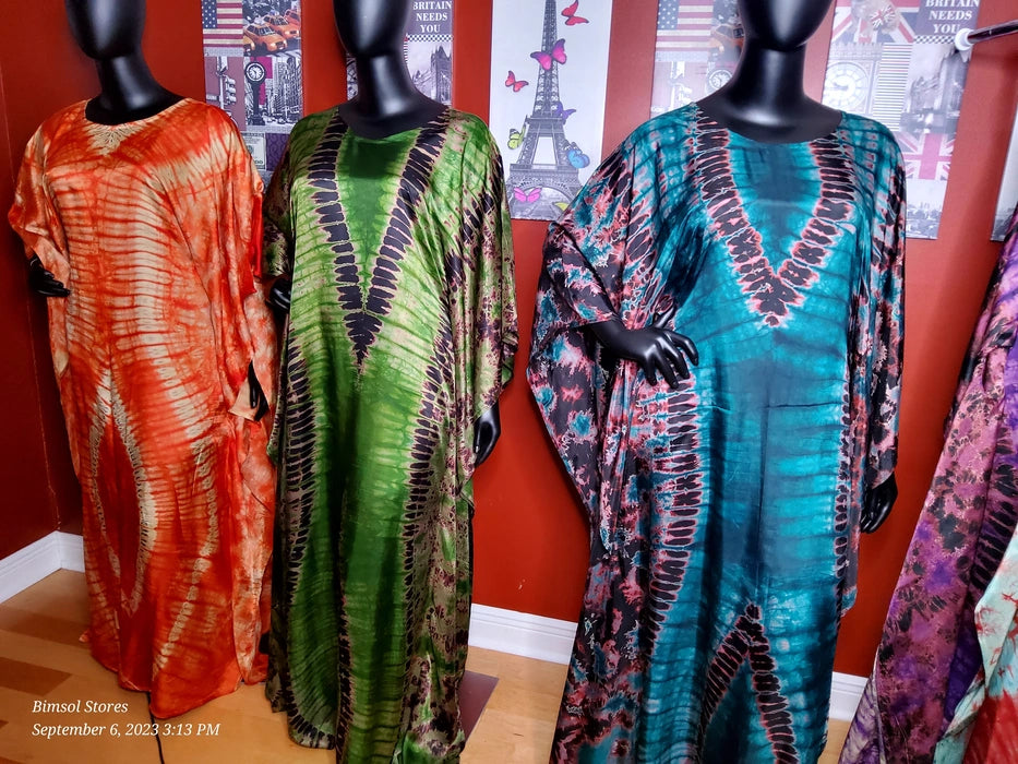 Debimpe Tie & Dye Kaftan Dress