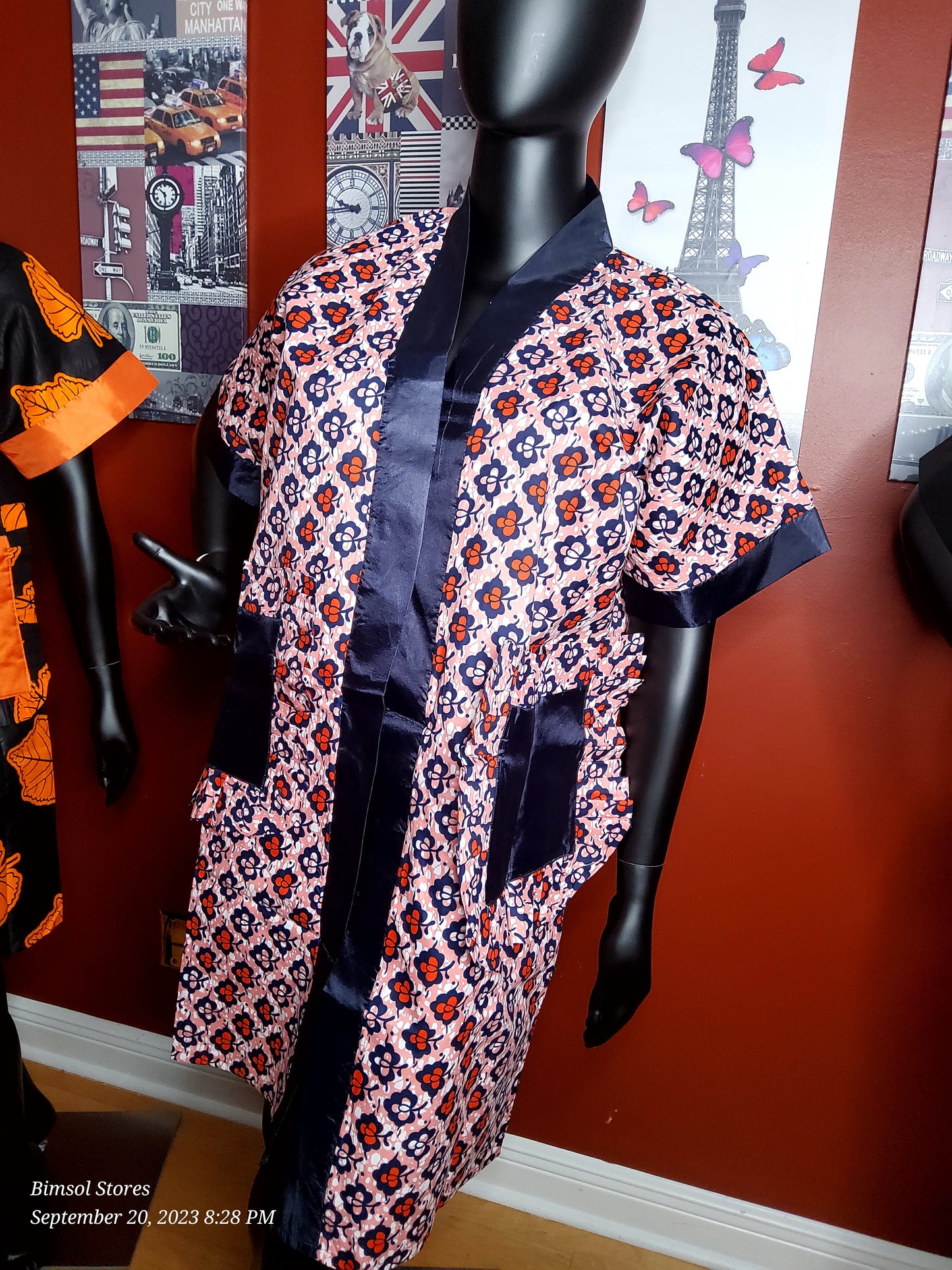 Kiwi Open Front Kimono