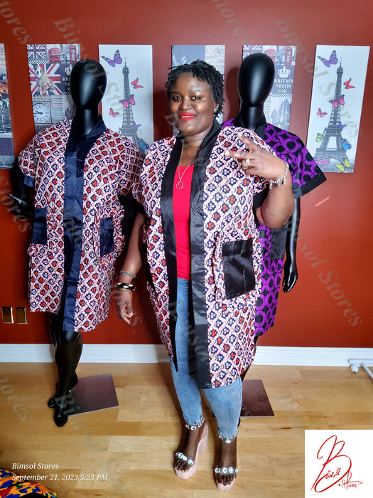 Kiwi Open Front Kimono