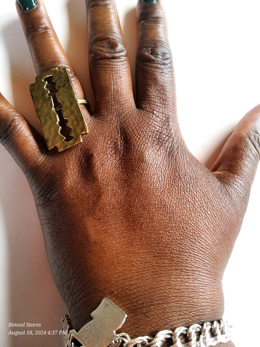 African Brass rings