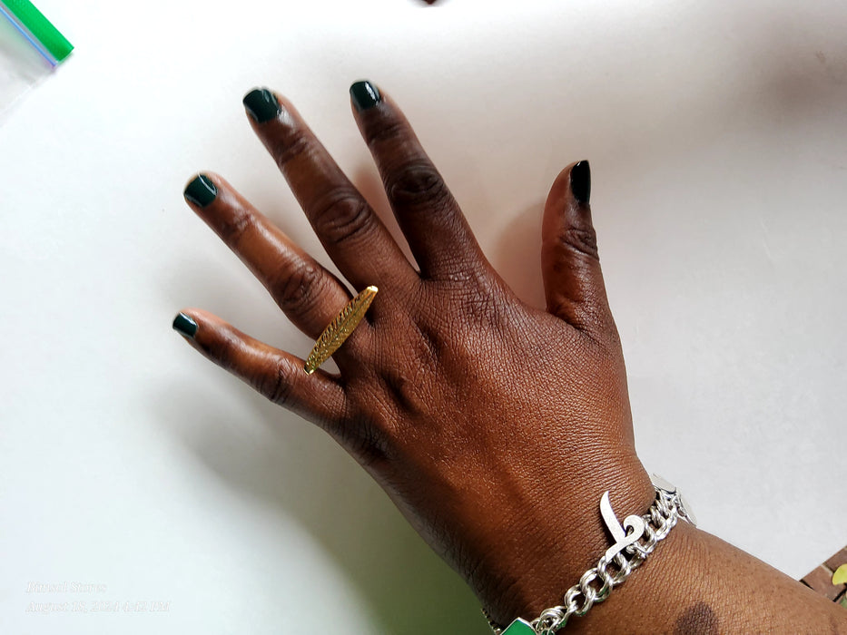 African Brass rings