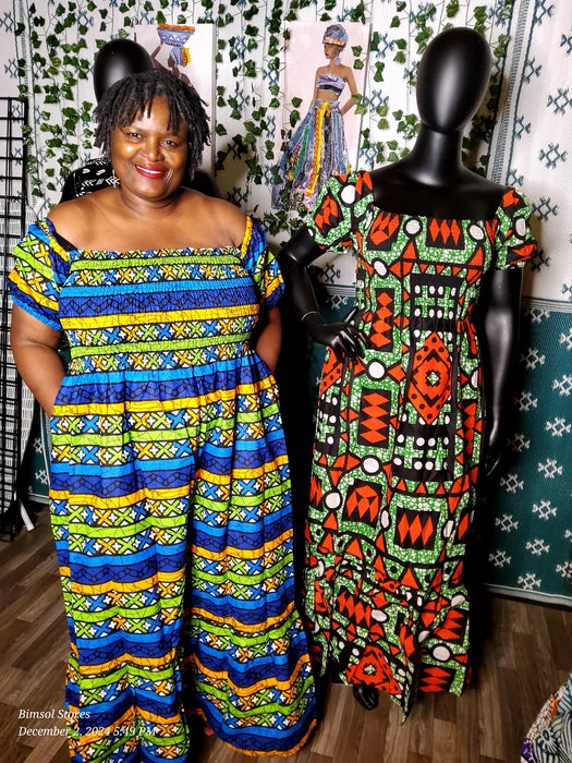 TEMZ CARIBBEAN GOWN
