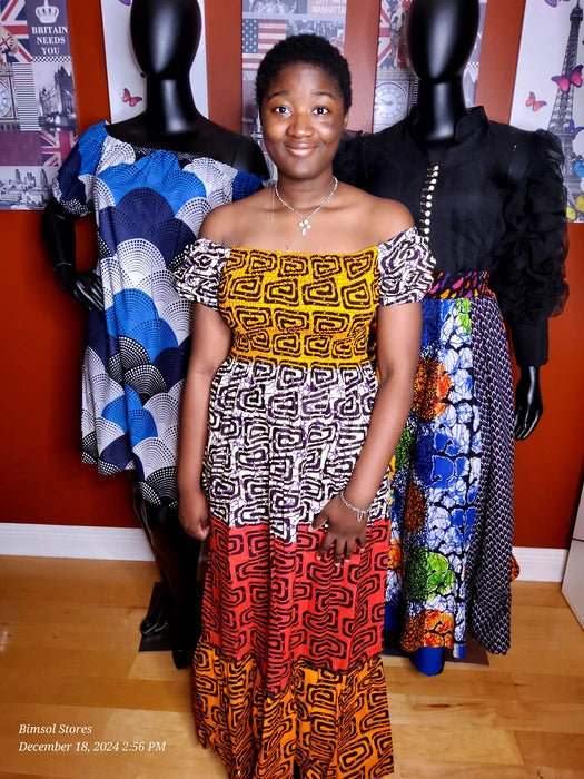 TEMZ CARIBBEAN GOWN