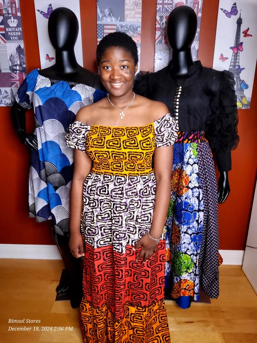 TEMZ CARIBBEAN GOWN