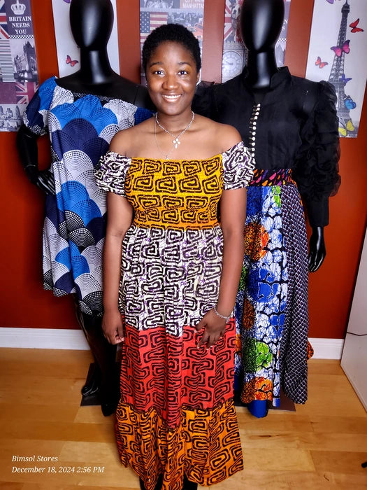 TEMZ CARIBBEAN GOWN