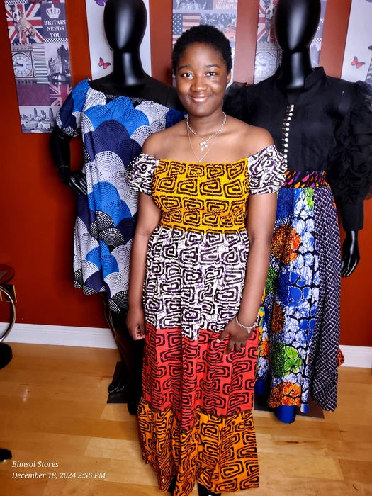 TEMZ CARIBBEAN GOWN