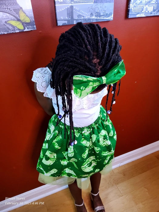 NIFFY KIDS SKIRT WITH TUTU AND A BOW