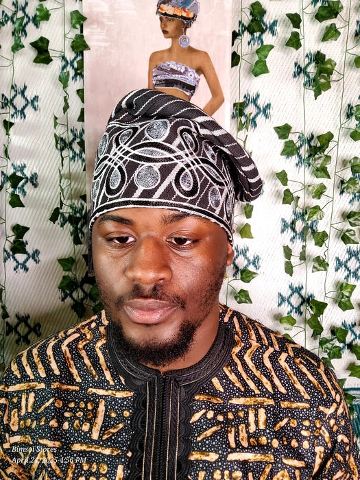 ASO OKE YORUBA FILA (Embriodery)