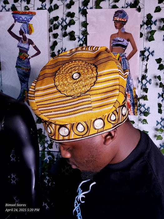ASO OKE YORUBA FILA (Embriodery)