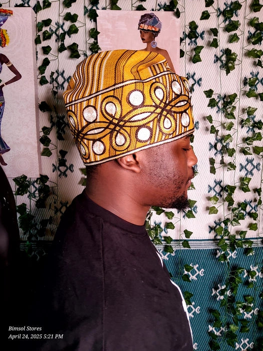 ASO OKE YORUBA FILA (Embriodery)