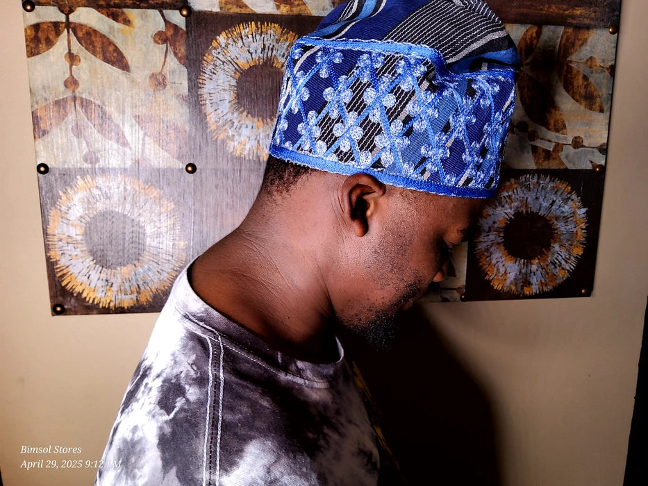 ASO OKE YORUBA FILA (Embriodery)