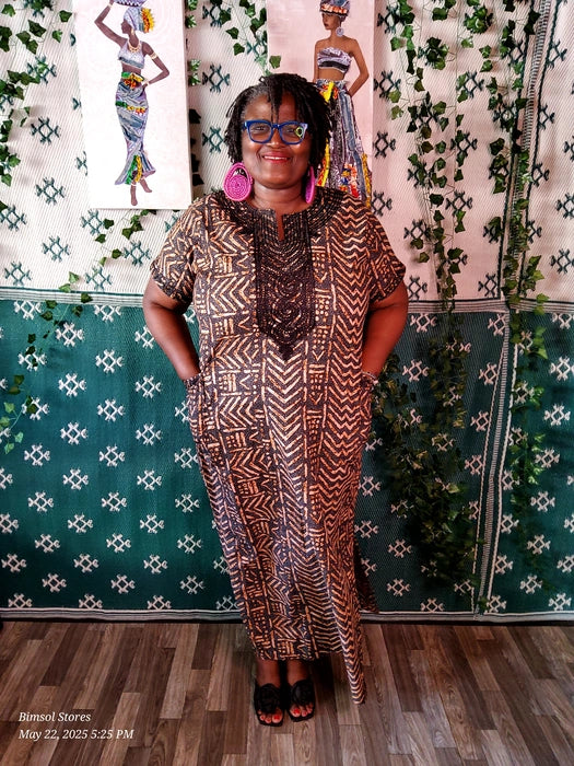 LAMI AFRICAN LONG DRESS