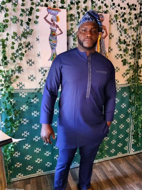BELLO AFRICAN AGBADA SET