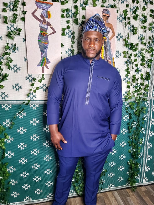 BELLO AFRICAN AGBADA SET