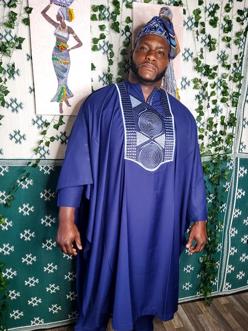 BELLO AFRICAN AGBADA SET
