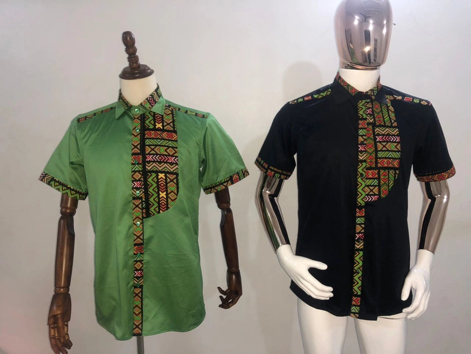 Ade Short Sleeve Button Up Shirt