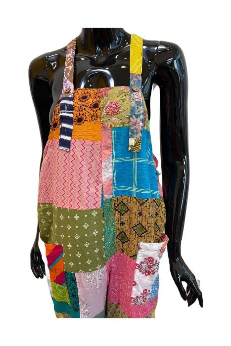 Multipatch Cotton Jumpsuit