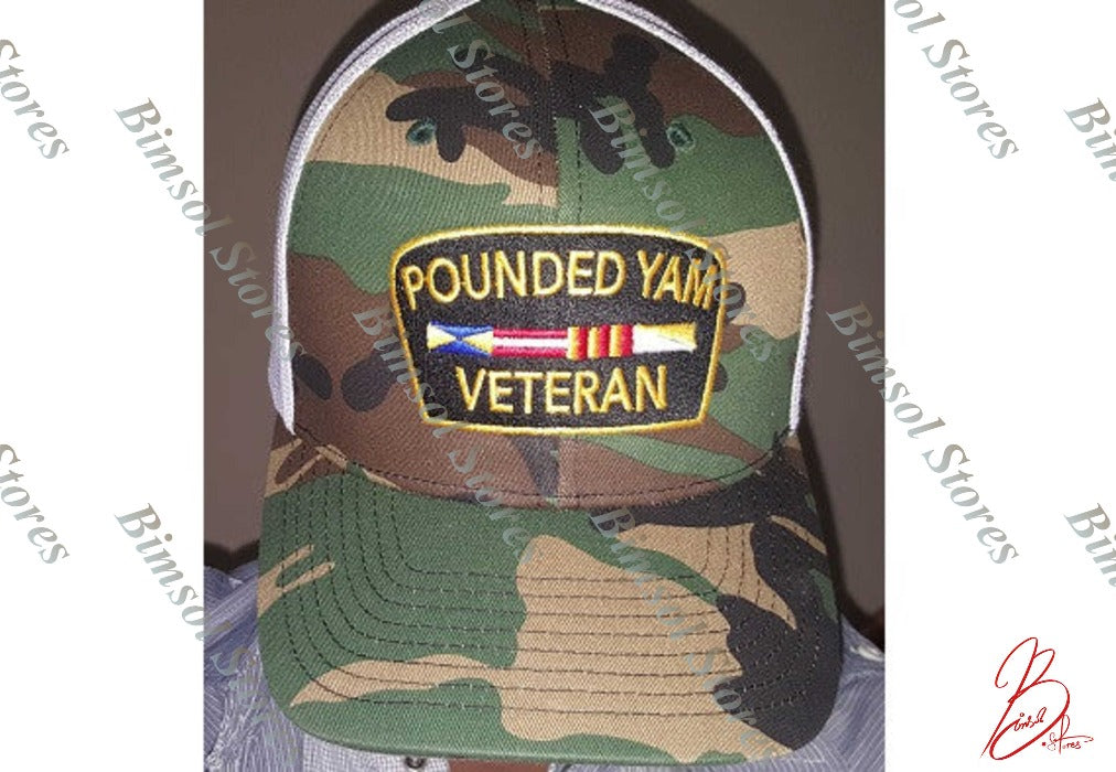 Pounded Yam Veteran Mesh Cap(Camouflage)