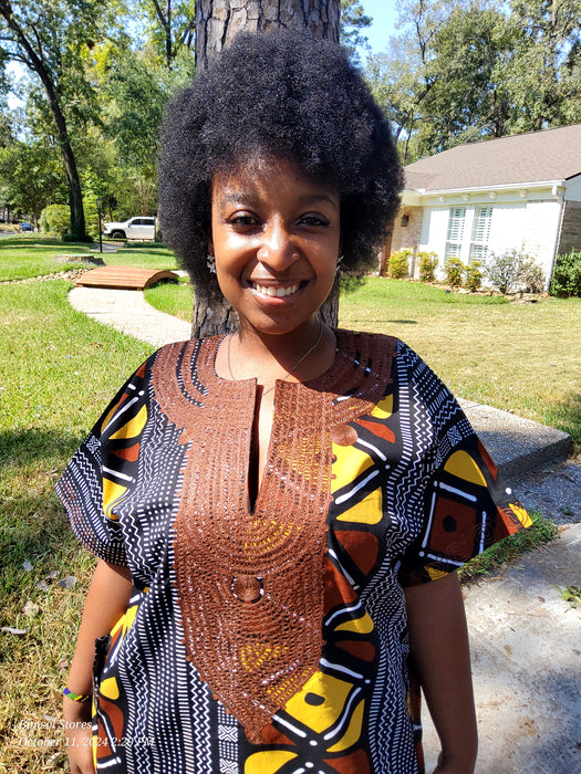 Female  Fulani Dashiki Dress