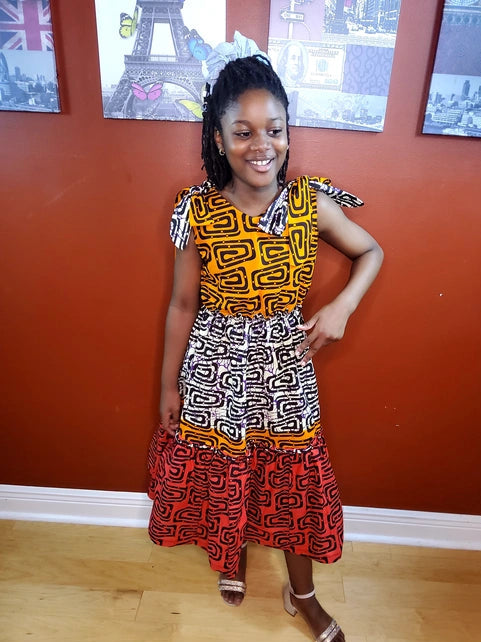 AYOMIDE CARIBBEAN KIDS DRESS