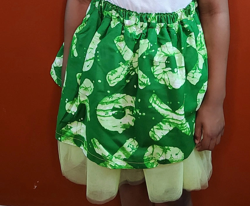 NIFFY KIDS SKIRT WITH TUTU AND A BOW