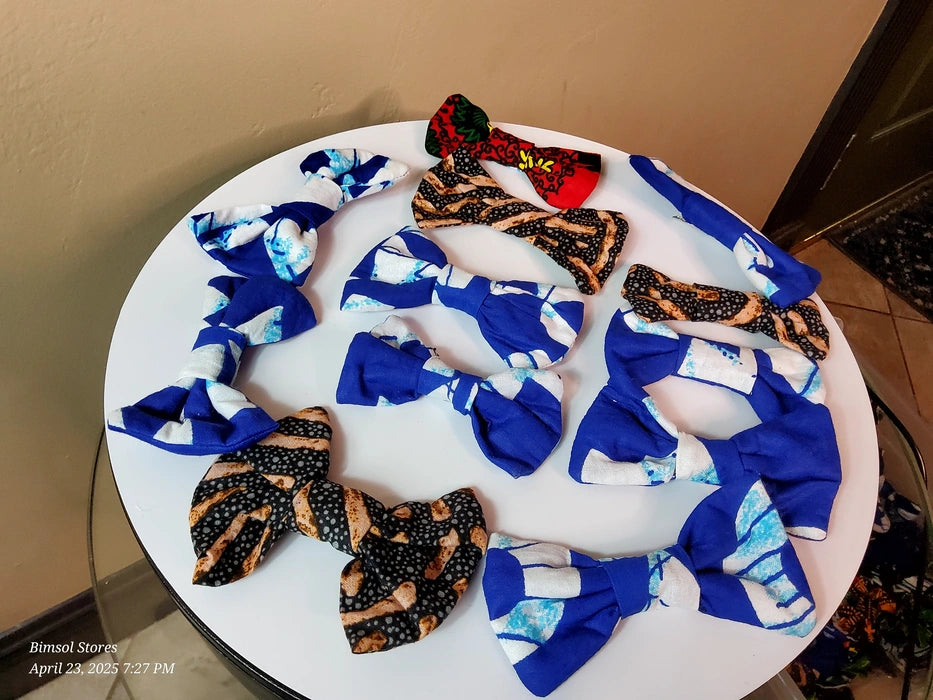 Adults  & kids Ankara hair BOW