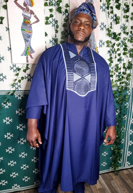 BELLO AFRICAN AGBADA SET