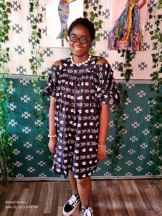 FOLASHADE  FULL FLARE DRESS