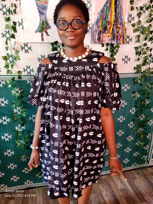 FOLASHADE  FULL FLARE DRESS