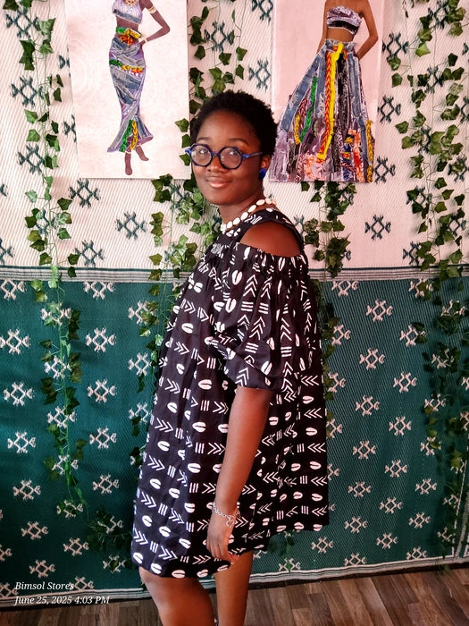 FOLASHADE  FULL FLARE DRESS