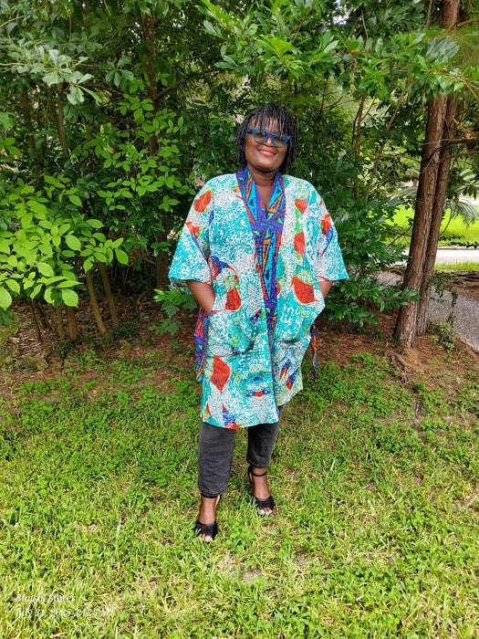 ADEFOLA AFRICAN KIMONO