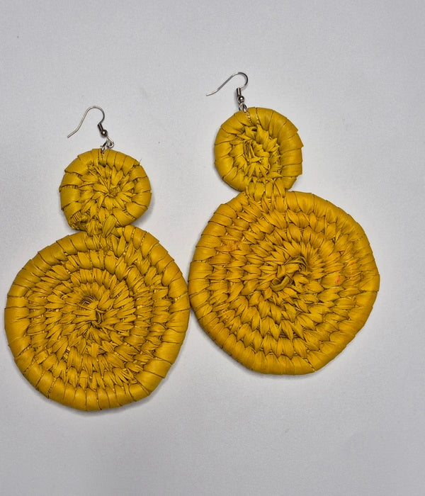 RAFFIA Earrings - Solid