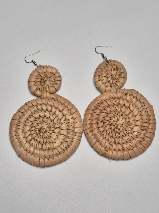 RAFFIA Earrings - Solid