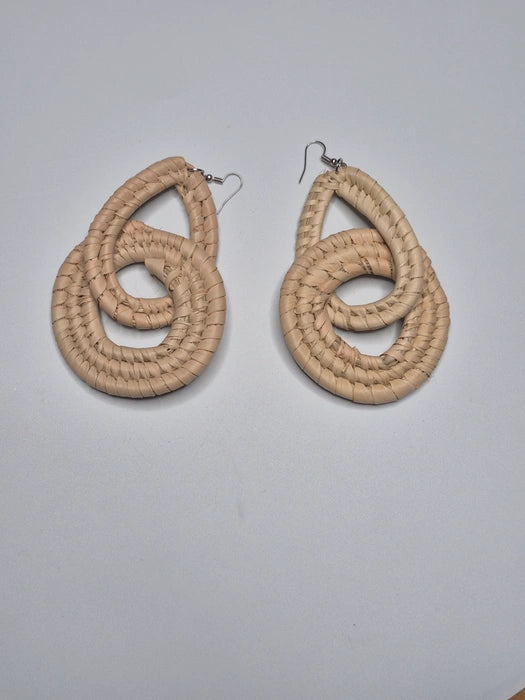 RAFFIA Earrings - Hollow