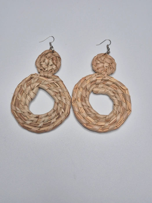 RAFFIA Earrings - Hollow
