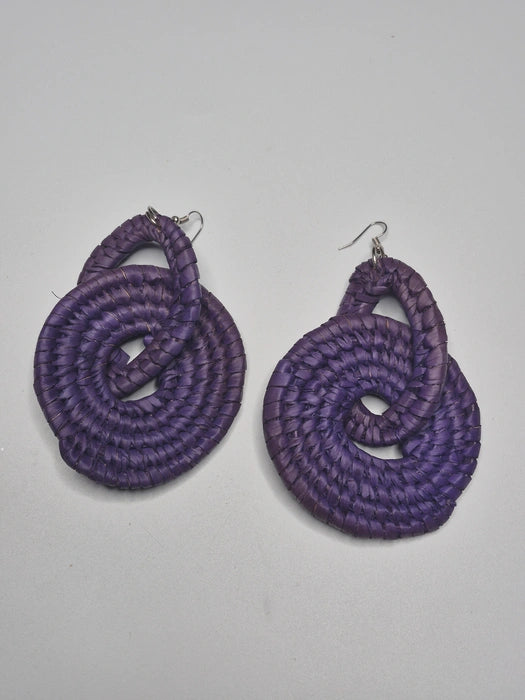 RAFFIA Earrings - Hollow