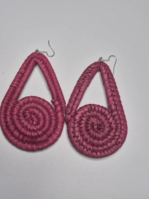 RAFFIA Earrings - Hollow