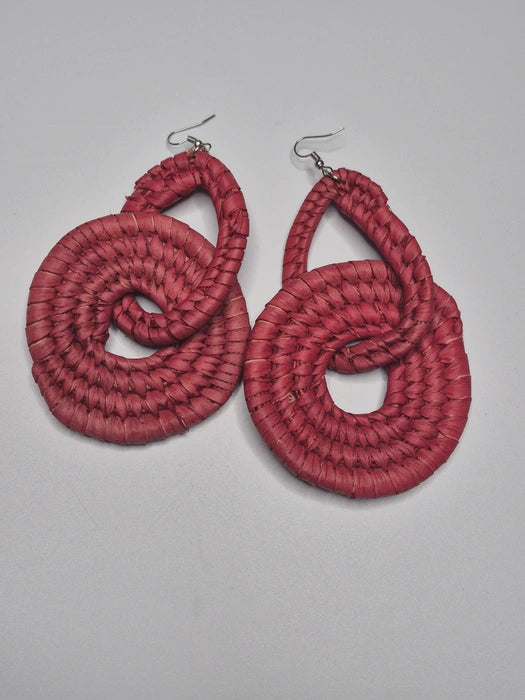 RAFFIA Earrings - Hollow