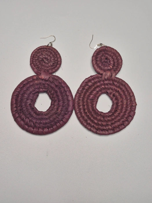 RAFFIA Earrings - Hollow