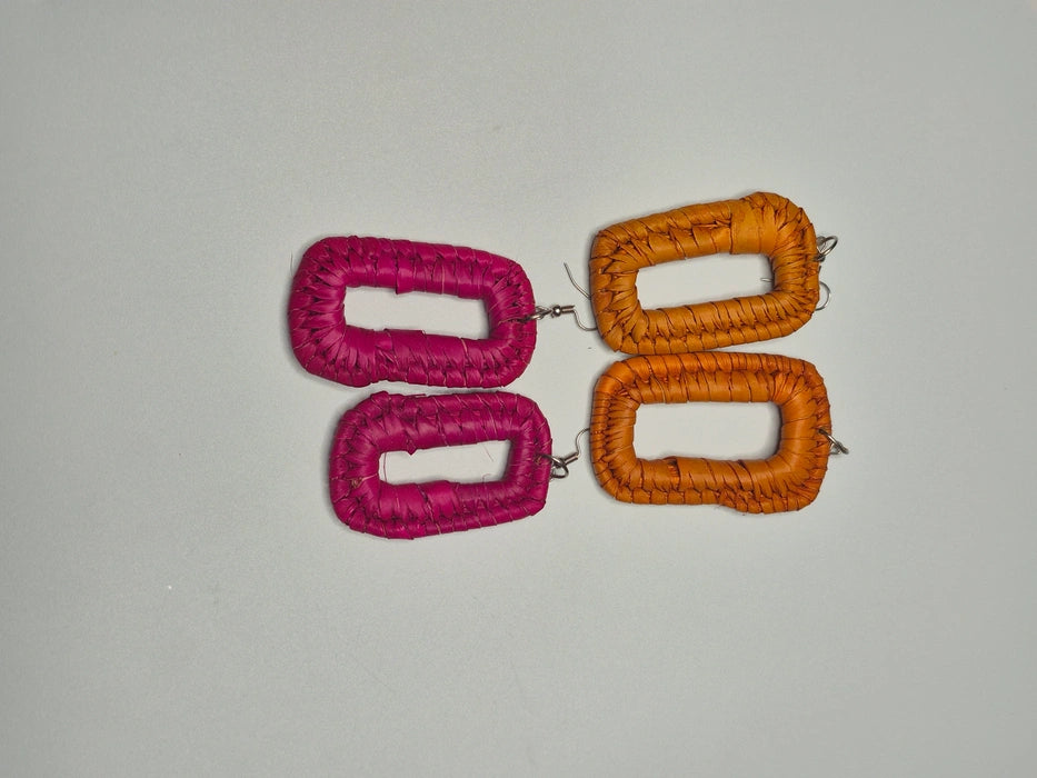 RAFFIA Earrings - Hollow