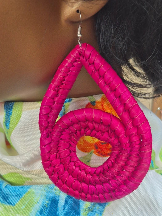 RAFFIA Earrings - Hollow