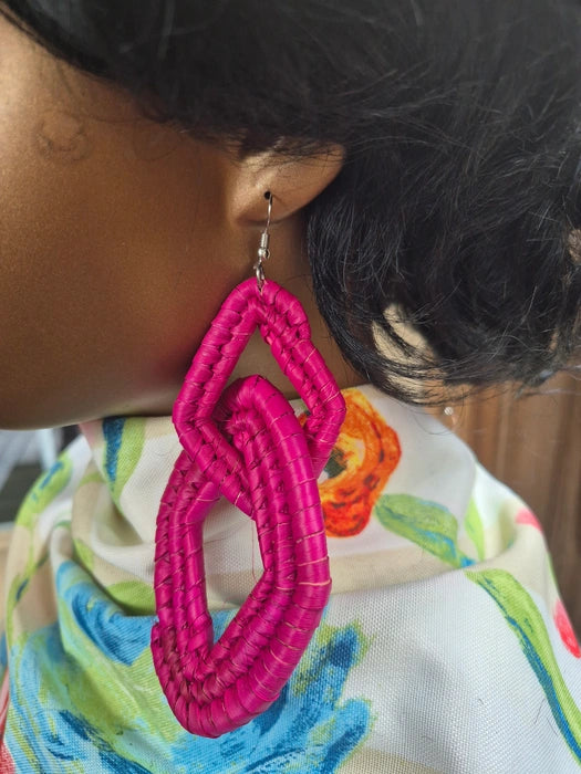 RAFFIA Earrings - Hollow