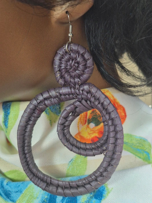 RAFFIA Earrings - Hollow