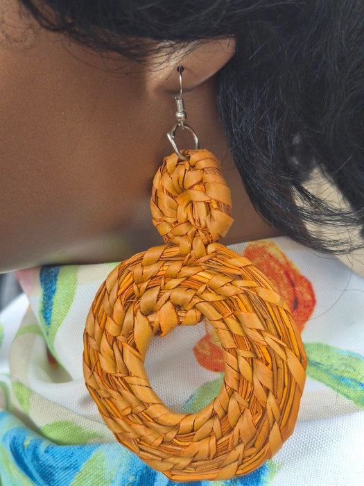 RAFFIA Earrings - Hollow