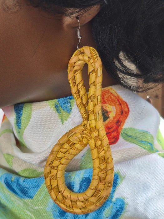 RAFFIA Earrings - Hollow